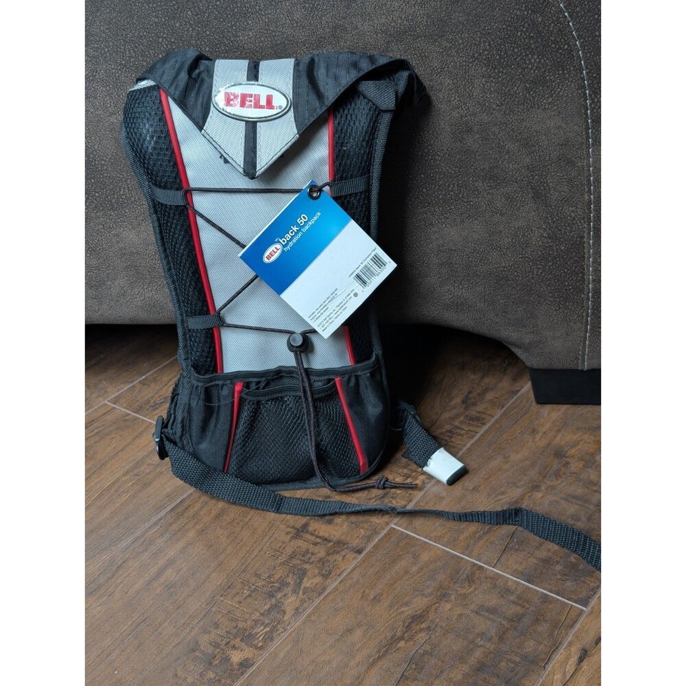 Bell Hydration Pack 2 Liter Bladder Backpack Red Black New Hiking Water Pack
